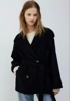 H&M ショートトレンチコート