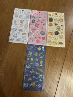 BGM 喫茶アラモード　きゅるるんシール　4セット