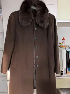 美品 23区 ブルーフォックス コート サイズ50 美品 23区 ブルーフォックス コート サイズ50 美品 23区 ブルー