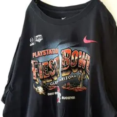 ナイキ FIESTA BOWL アリゾナ Tシャツ XL ブラック 黒 古着のサムネイル