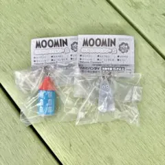 MOOMIN めじるしアクセサリー2 ムーミン・ムーミンやしき 2種セット