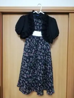 最終お値下げ！　フォーマルワンピース130センチ　ボレロ140センチ