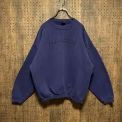 90s USA製 H.L.MILLER GOLD スウェット　刺繍　usw70