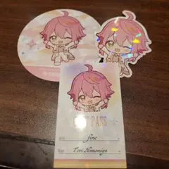 あんスタ アニカフェ コースター ステッカー 特典 桃李