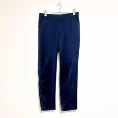 バナナリパブリック　スラックス　パンツ　4P ネイビー　ウエストゴム　薄手