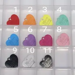 ハートチャーム　1個35円