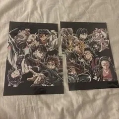劇場版 鬼滅の刃　無限城編 入場者特典 エンドロールイラストカード　2枚　映画