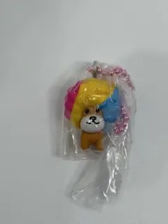 サンエック　スユニバース　チャームつきグミ　チャーム　アフロ犬　①