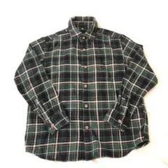 ユニクロ　キッズ　シャツ　チェック　140 UNIQLO