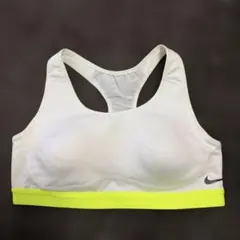 Nike DRI-FIT スポーツブラ M ホワイト/イエロー