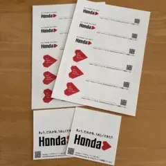 Hondaハート ステッカー 新品 非売品