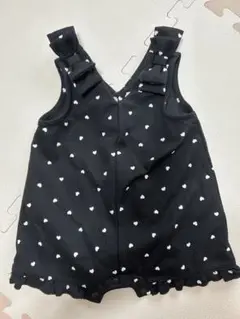 コトリ ハート模様ロンパース 95cm未満