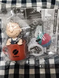 PEANUTS スヌーピー 　めじるしアクセサリー　フィギュアマスコット