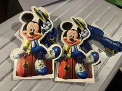 新品ミッキーパスケース２個セット
