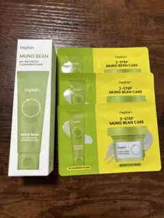 beplain MUNG BEAN 洗顔料 2ステップケアセットのサムネイル