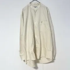NINA RICCI ニナリッチ 長袖バンドカラーシャツ コットン100% Lのサムネイル
