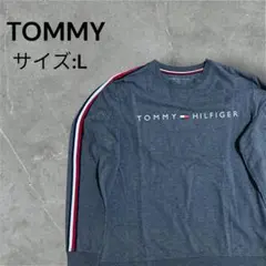 TOMMY HILFIGER クルーネック スウェット グレー Lのサムネイル