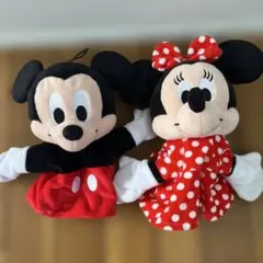 ミッキー・ミニー パペットセット
