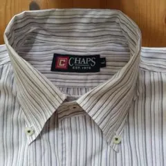 お値下げ！メイドインジャパンCHAPS Ralph Laurenストライプシャツ