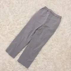 COMME CA MODELS イージーパンツ ストライプ ウエストゴム とろみ