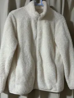 ユニクロ　ファーリーフリースフルジップジャケット（すっきり・長袖）