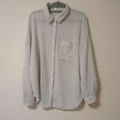 Lutique ベージュ 長袖シャツ