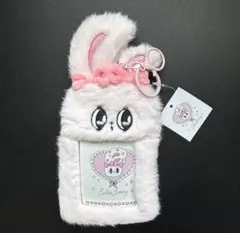 エスターバニー キーホルダー トレカケース ピンク 定期入れ 韓国限定 新品