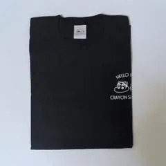 ハローキティ × クレヨンしんちゃん コラボ 半袖Tシャツ 黒 Mサイズ