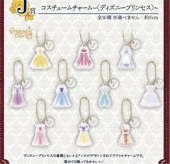 ディズニープリンセス　一番くじ　コスチュームたチャーム　全10種類　コンプ