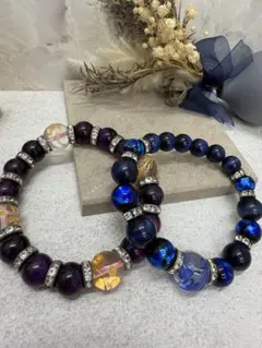 21.453【ブレスレット】　数珠　パワーストーン　縁起物　アクセサリー
