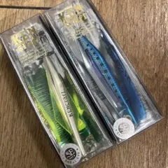 長期保管品　廃盤品　ケンクラフト　レーザーウイング　50g ２カラー　メタルジグのサムネイル