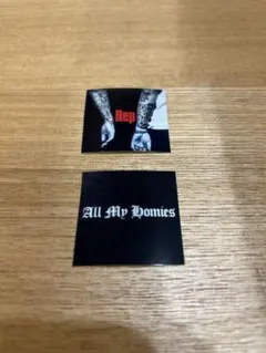 ZORN All My Homies Rep シール　ステッカー 2枚セット