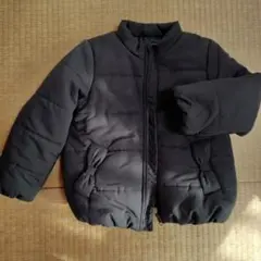 【branshes】ブラック中綿ダウン（フード無し）　120cm