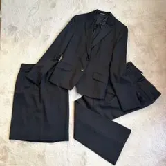 美品nline Precious スーツストレッチスカートパンツ3点セット