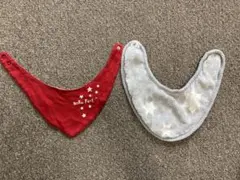 日本製 スタイ 2点 cofucu (グレー) BORN FREE(レッド)