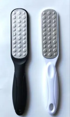 【新品：訳あり】２点セット　かかと角質取り　かかとヤスリ　かかとケア　両面タイプのサムネイル