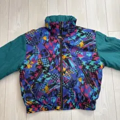 Nike 銀タグ　90s マルチカラー　ナイロンジャケット