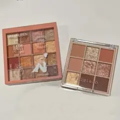 アイシャドウパレット　オレンジ系　2個セット
