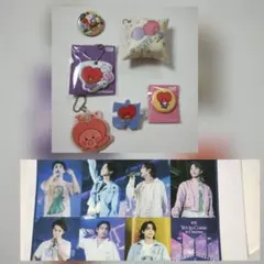 ＢＴＳ ＢＴ21 TATAキーホルダーなど6点セット➕シール