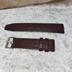 スマートウォッチ対応　簡単交換ベルト　22mm　ブラウン　新品未使用品