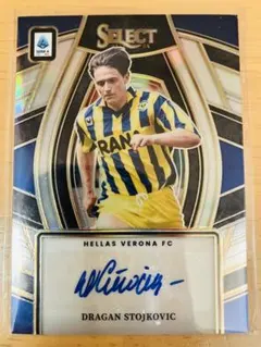 1991 92 ヴェローナ　ストイコビッチ　サイン入り ストイコビッチサイン入りユニフォーム 1991 92 ヴェローナ