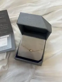 STARJewelry K10ゴールド ホワイトトパーズ ブレスレット