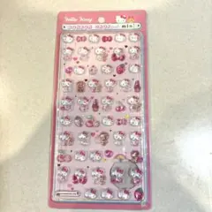 サンリオ ボンボンドロップシール ミニ キティ ピンク