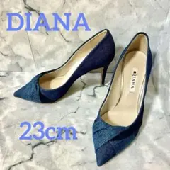 【美品‼️】DIANA ダイアナ ツイストデザイン ハイヒール 美脚 上品