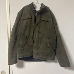 Levi's ミリタリージャケット オリーブ 古着のサムネイル