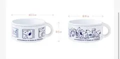 【1923】PEANUTS 付録 スヌーピー 磁器のマグカップ 2個セット