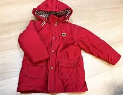 MIKIHOUSE レトロ　レッド　アウター　120cm