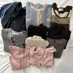 まとめ売り トップス 10点 adidas パーカー ボーダー 韓国 クロップド