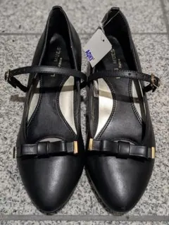 【2026年購入の新品】 23.0cm 牛革 ブラック 6way パンプス