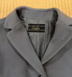 た700 超美品✴️Lelien 　グレー チェスターコート 9号カシミヤのサムネイル